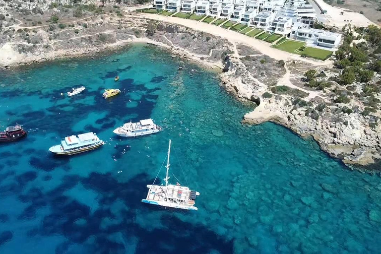 Ayia Napa: Blue Lagoon Cruise & Turtle Beach Cove