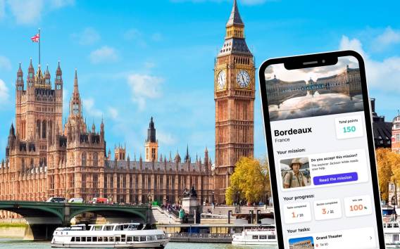 London: Stadterkundungsspiel und Tour auf deinem Handy