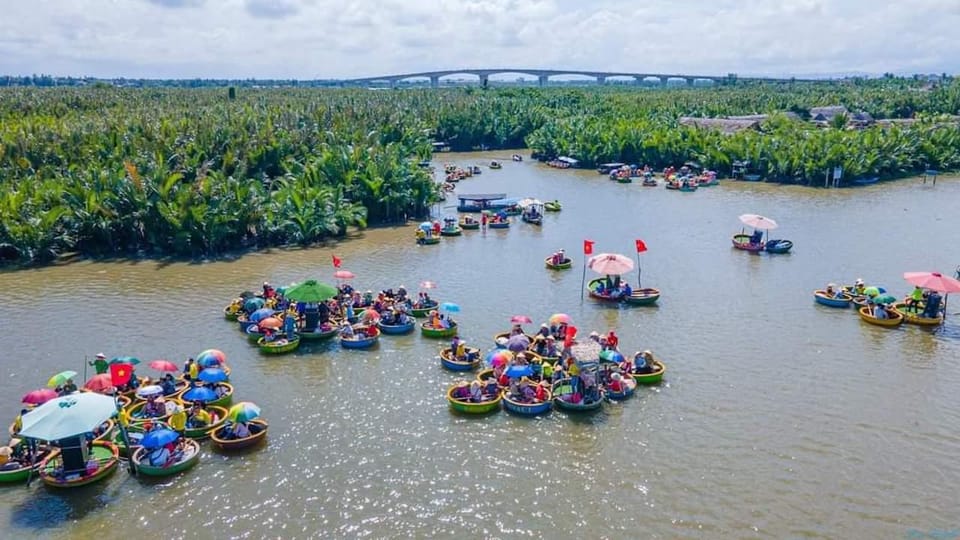 Hoi An Cam Thanh Korb Bootsfahrt W Zwei Wege Transfers Getyourguide