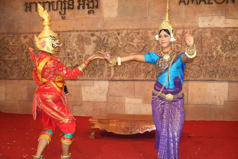 Siem Reap: Apsara Show Buffet Dinner & A/C Vehicle Transfer