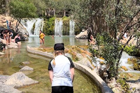 Depuis Alicante : Excursion d&#039;une journée aux chutes d&#039;eau d&#039;Algar