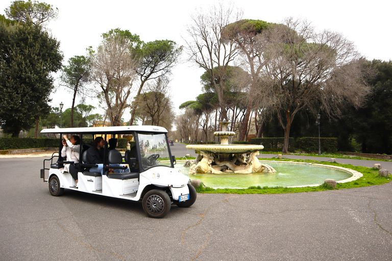 Rome: City Highlights Golf Cart Tour