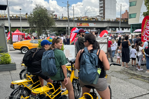 Medellín City Tour mit dem E-Bike: Das Beste in 4 Stunden, inklusive Mittagessen