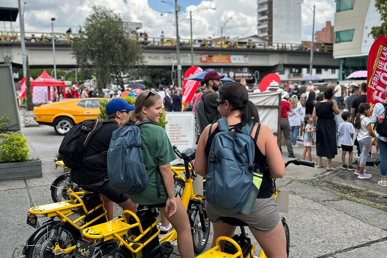 Medellín City Tour mit dem E-Bike: Das Beste in 4 Stunden, inklusive Mittagessen