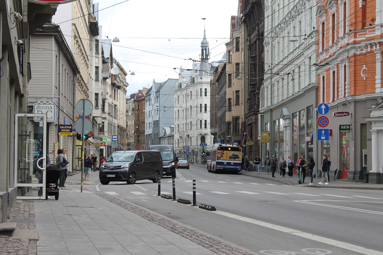 Excursão a pé pelo humor e pela história de Riga