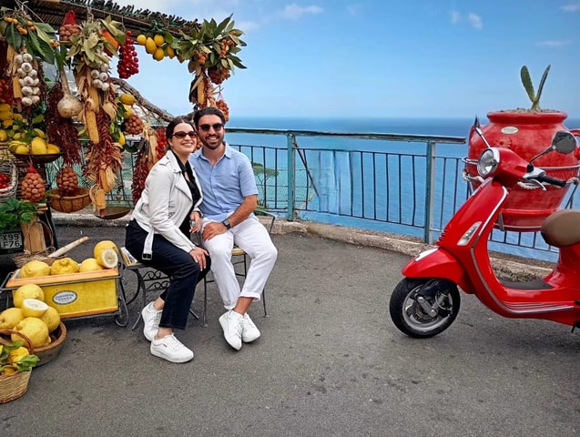 Naples/Sorrento/Positano: Private Amalfi Coast Tour by Vespa