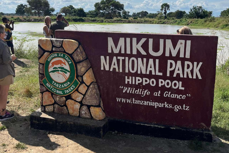 From Zanzibar: Mikumi Safari Day Trip with Flights and Lunch Mikumi Shared Safari without hotel transfer
