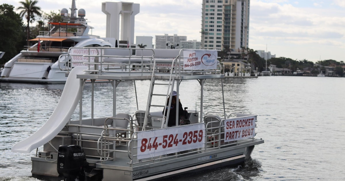 Private Double Decker Party Pontoon Rental GetYourGuide