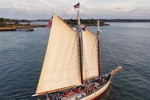 Portland, Maine: Sunset Windjammer Cruise Along the Coast