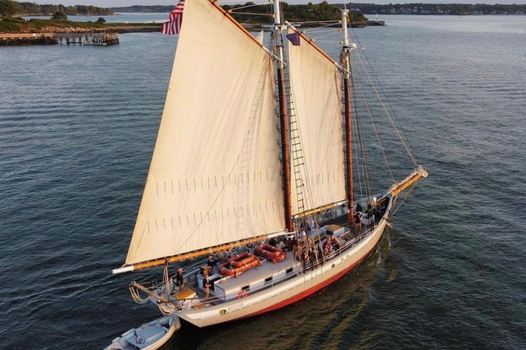 Portland, Maine: Sunset Windjammer Cruise Along the Coast
