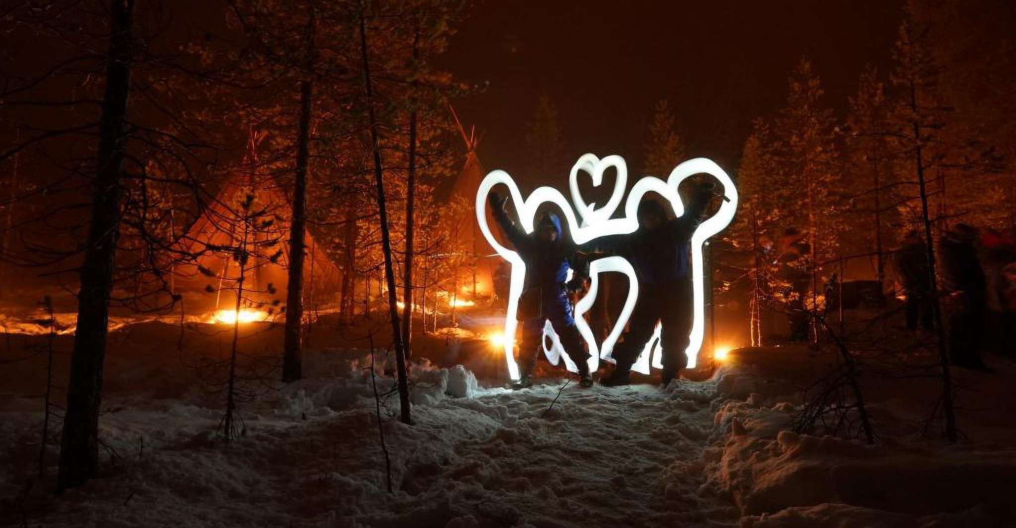 Saariselkä, Aurora Fototour mit dem Auto mit Transfer & Drinks - Hizvo