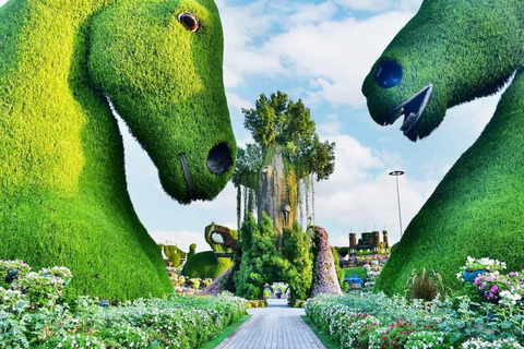 Dubai: Miracle Garden Tickets with Round-trip Transfer