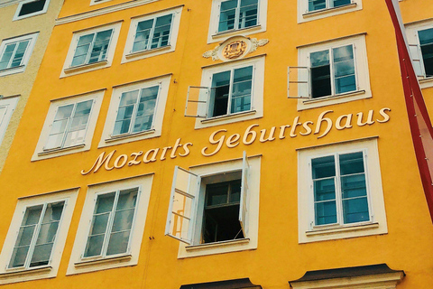From Mayrhofen: Private Salzburg Old Town Day Trip