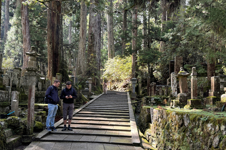 Z Osaki: prywatna wycieczka 1-dniowa z przewodnikiem do Koyasan (miejsce wpisane na listę UNESCO)