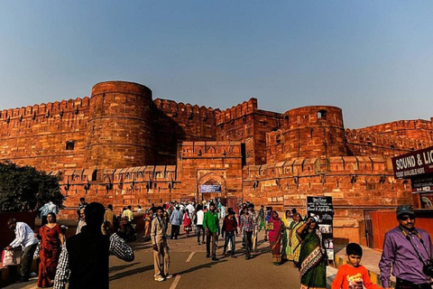 Tour del Taj Mahal con Fatehpur Sikri da DelhiTrasporto e guida locale di Agra