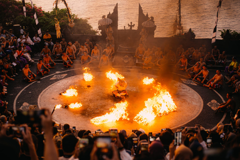 Bali: Uluwatu Temple Entry and Kecak Fire Dance Ticket Only First Show (6 pm) Kecak Dance Ticket With Skip The Line