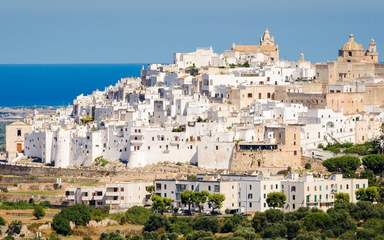 Ostuni die Geschichte der weißen