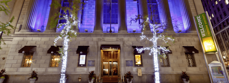 NYC : Gala de la Saint-Sylvestre au Gotham Hall