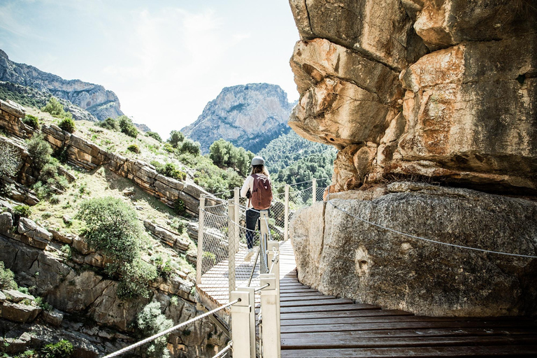 From Malaga and Costa del Sol: Excursion to Caminito del Rey English Tour