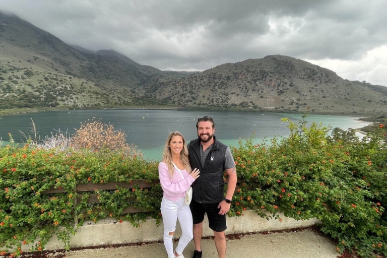 Viaje a Creta: Argyroupoli - Rethymno - Lago Kournas desde Chanialimusina | Vehículo de clase Premium de 3 plazas o SUV