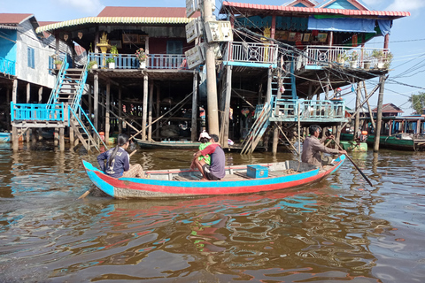 From Siem Reap: Floating Village, Lake, and Ox Cart Tour The Floating Village and Ox-cart Ride