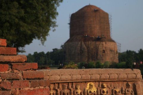 Varanasi: Dagsutflykt med Sarnath och båttur