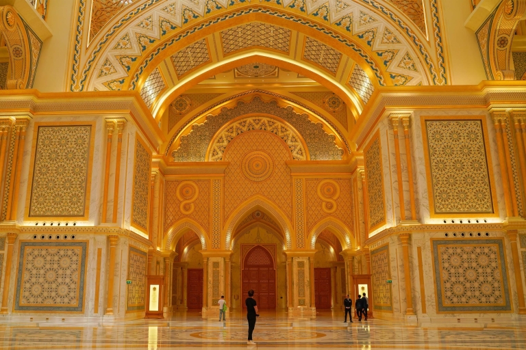 Depuis Dubaï : Mosquée Sheikh Zayed d'Abu Dhabi et Qasr Al Watan