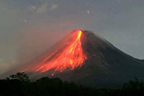 Yogyakarta Merapi Secret Coffee Tour. Active Volcano Views Merapi from local Coffee Hidden Gems. Active Volcano Views