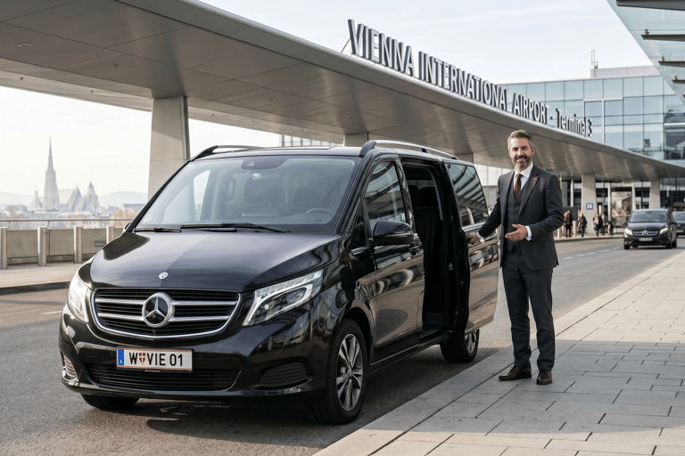 Vienna: VIE Airport Private Transfer to/from Vienna City Arrival: VIE airport to Vienna city center