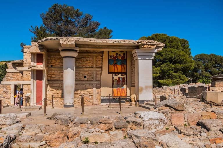 From Rethymno: Heraklion and Knossos Palace Day-Trip