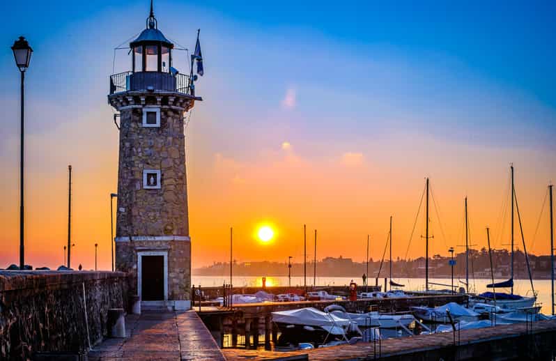 Sunset in Desenzano: Local Walking Tour, Boat Ride & Drink