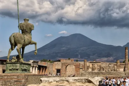 Pompeji & der Vesuv: Tour ab Neapel