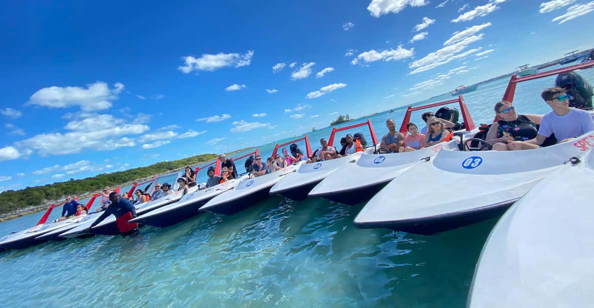 Self-Drive Speedboat Ride and Pig Swimming Encounter — a boat tour from Nassau, Bahamas