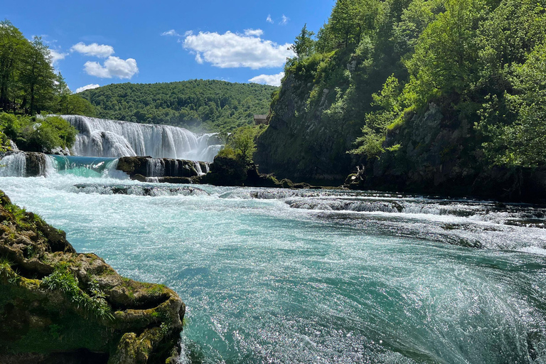 Sarajevo : Excursion d'une journée à Strbacki Buk, Jajce, visite des cascades