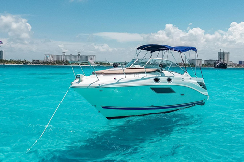 Private Yacht: A walk through the turquoise waters or watch the sunset