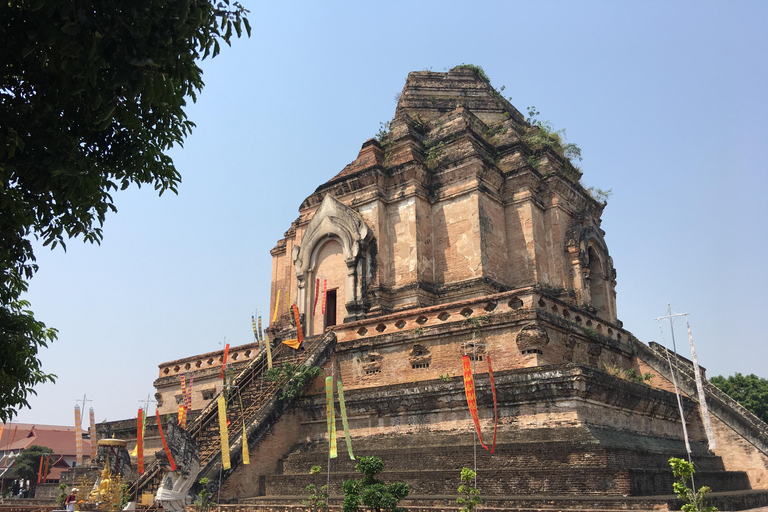 Chiang Mai: Old City Guided Tuk-Tuk Tour with Market Visit Option 1: Express Tuk Tuk Experience (2 hours) English Guide