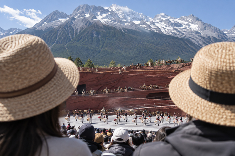 Lijiang: Impression Lijiang Show & Snow Mountain Admission Ordinary Seating + Snow Mountain Admission