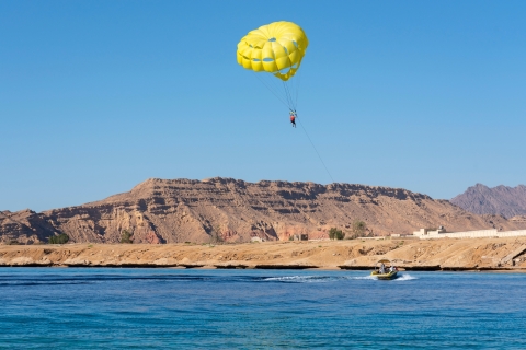 Z Szarm el-Szejk: safari quadem, parasailing, przeszklona łódź i sporty wodne