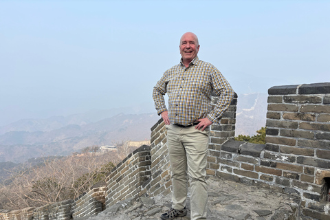 Beijing: Mutianyu Great Wall & Changling Tomb Private Tour transfer to Mutianyu Greatwall with tickets