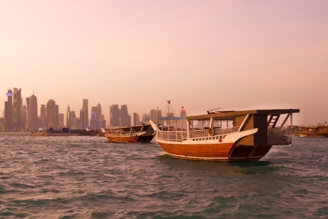 Wycieczka po mieście Doha z rejsem statkiem Dhow