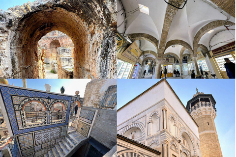 From Hammamet: Day Trip to the Medina of Tunis, Carthage, and Sidi Bou Said