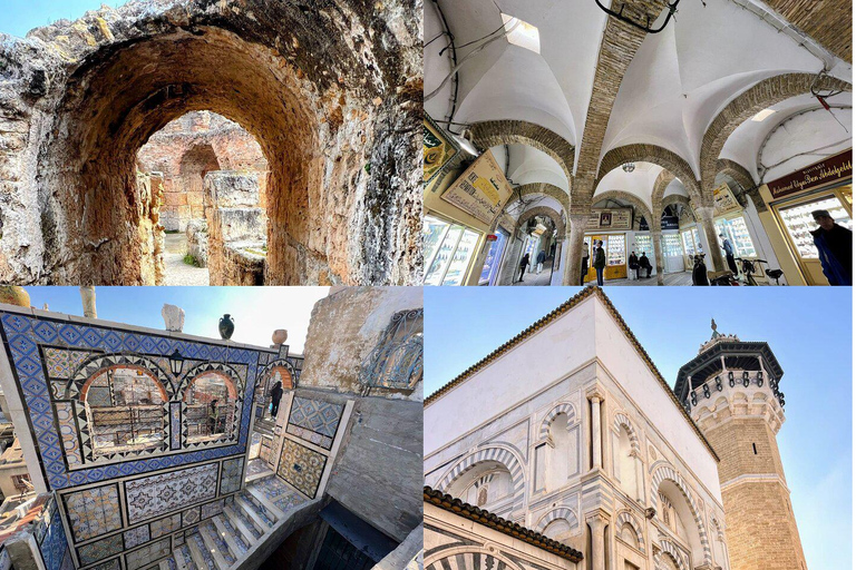 From Hammamet: Day Trip to the Medina of Tunis, Carthage, and Sidi Bou Said