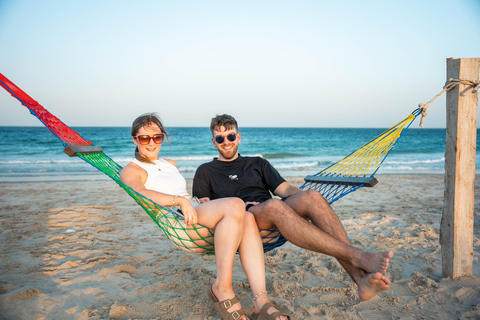 Doha: Full day Overnight & Day pass in Pvt Desert Beach Camp Doha: Full day Dune Bashing with a meal in Desert Beach Camp