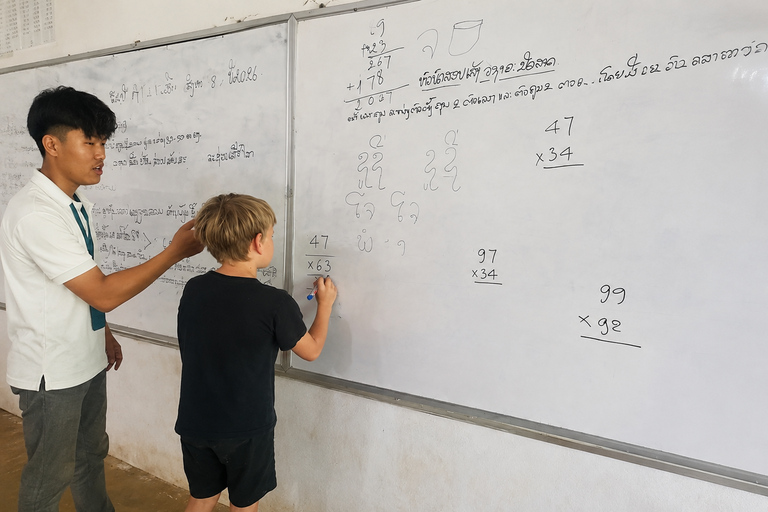 Vang Vieng: Village Brickmaking Workshop & Cooking Class Build a Brick and Joining Seasonal activities