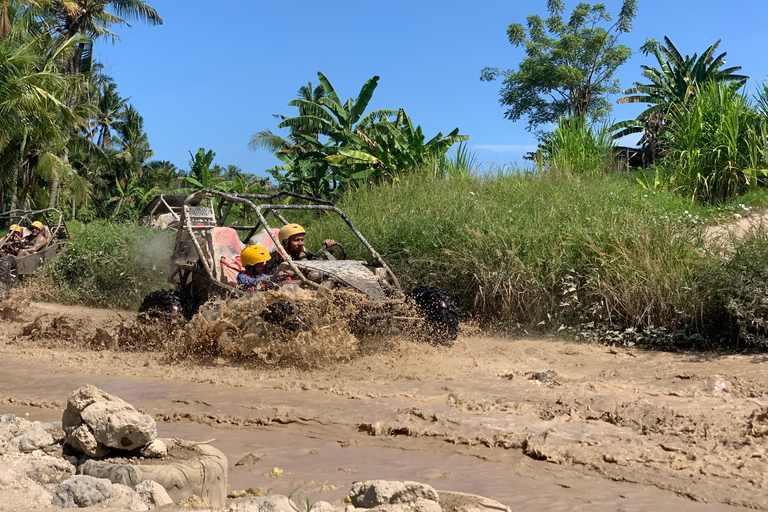 Bali: Blue Lagoon Snorkeling, Zipline, and UTV Buggy Tour Single Buggy, Zipline and Snorkeling with Transfer