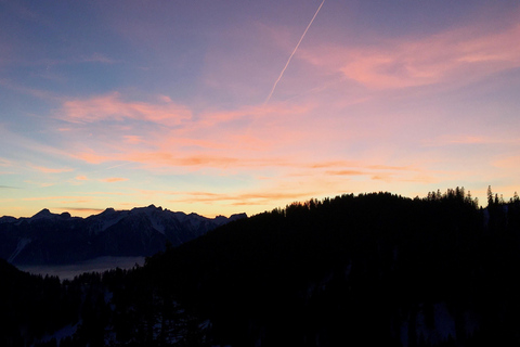 Montreux: Snowshoe Trek with Fondue and Wine