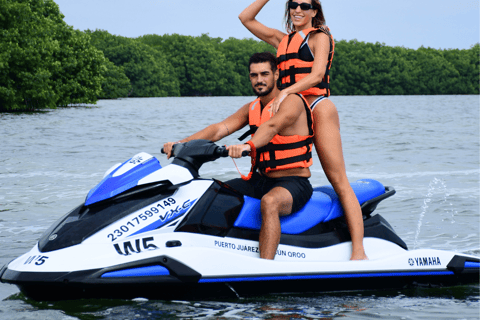 Cancun: Jet Ski Adventure at Nichupté Lagoon 60-Minute Jet Ski Adventure (Single Rider)