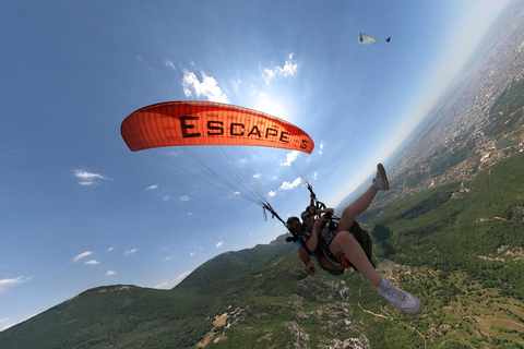 Durres / Golem Tandem Paragliding Flight with Pick-up