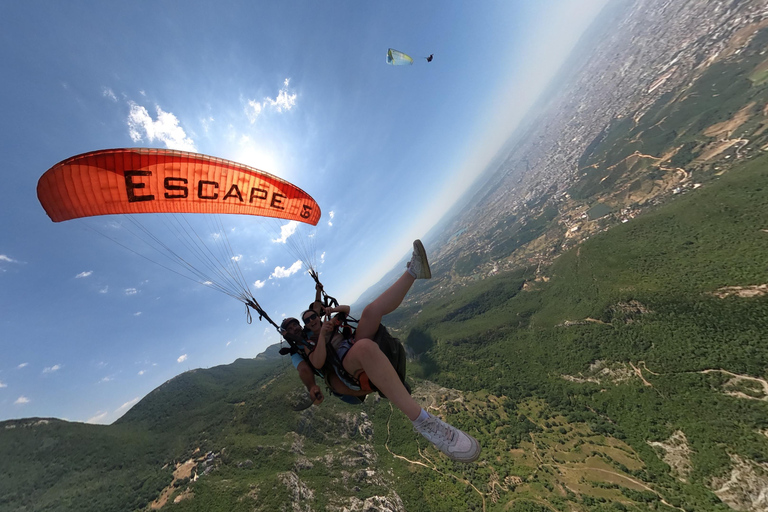 Durres / Golem Tandem Paragliding Flight with Pick-up