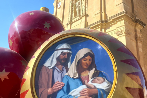 Christmas Tour in Gozo by Tuk Tuk or Jeep
